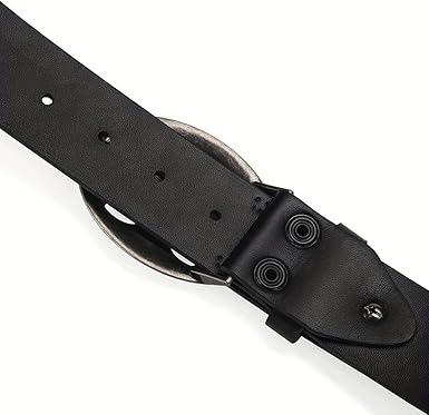 Men's Belt Bohemian Style Belt Vintage Skeleton Women's Belt Riveted Belt Hip Hop Punk Rock Y2K Belt